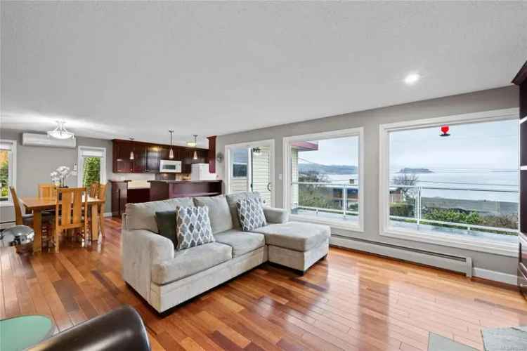 Ocean View Rancher with Studio Suite in Departure Bay