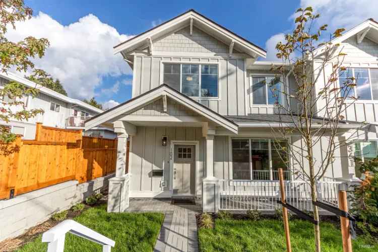 Coquitlam 4-Bed 3-Bath Triplex for Sale - No Strata Fees