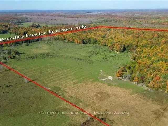 200-Acre Hobby Farm in Northern Bruce Peninsula