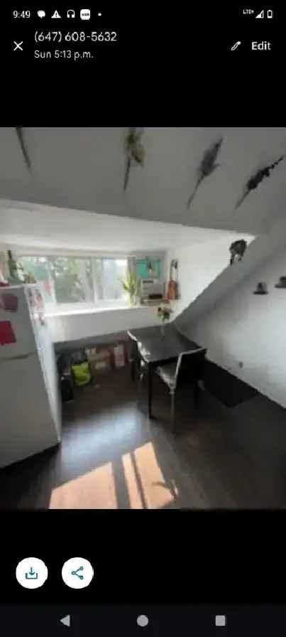 Bachelor unit (attic)