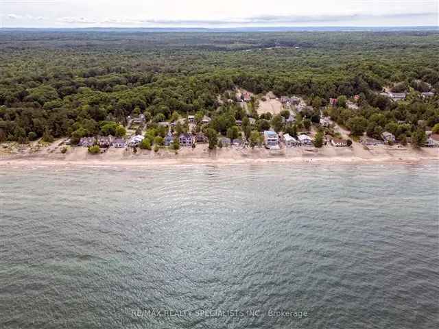 Georgian Bay Waterfront Home Wendake Beach Year Round Cottage