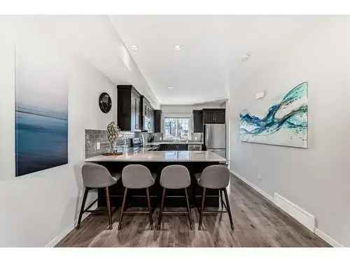 For Sale Beautiful End Unit Townhome in Nolan Hill Calgary