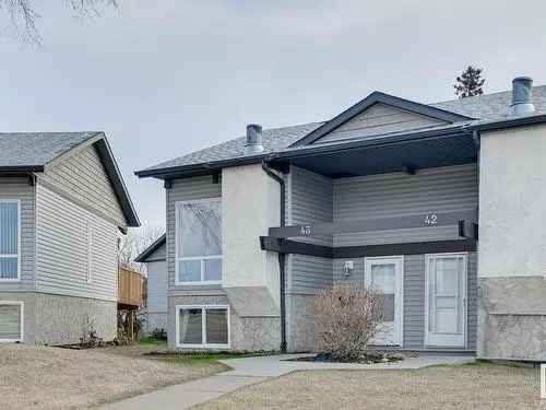 Duplex For Sale In Caernarvon, Edmonton, Alberta