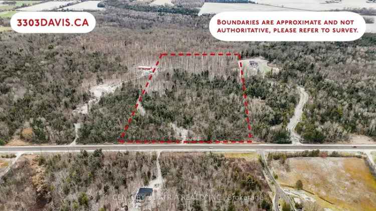 Build Your Dream Home on 20 Acres of Land in Stouffville