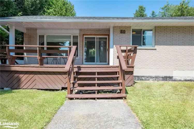 2+2 Bedroom Raised Bungalow with Shop Near Georgian Bay