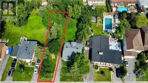 Vacant Land For Sale In Ottawa - Great Investment Opportunity