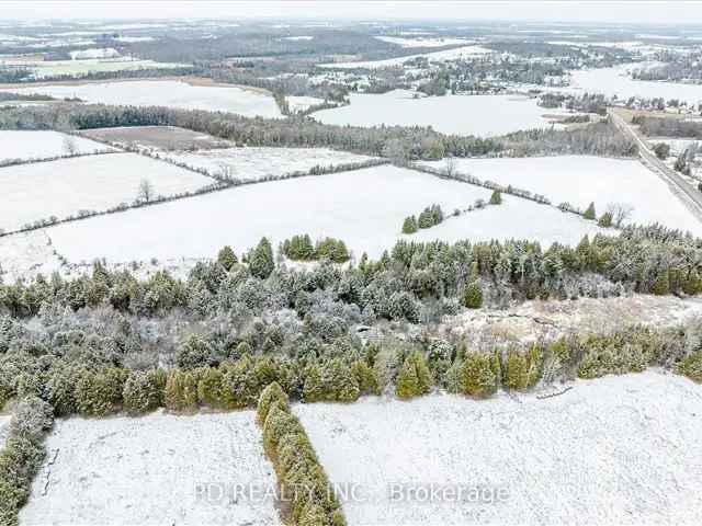 70 Acre Farm Near Peterborough with 4-Bed Home and Barn