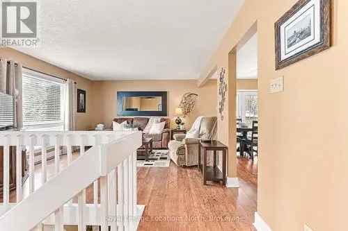 Charming raised bungalow for sale in Collingwood with modern upgrades