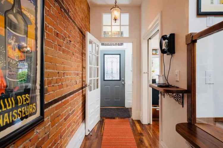 Buy Brick Victorian Home in Toronto with Private Rooftop Oasis