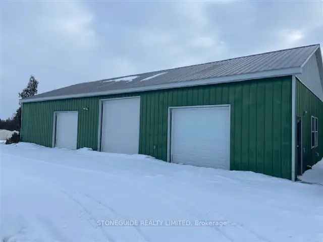 97 Acre Property with Steel Building and Pasture Land