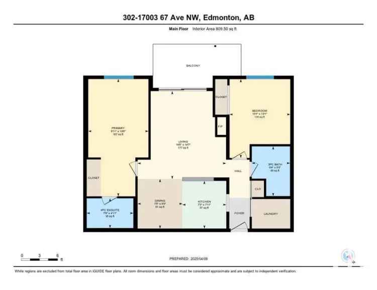 2 Bed 2 Bath Condo with 2 Parking Stalls - South Callingwood