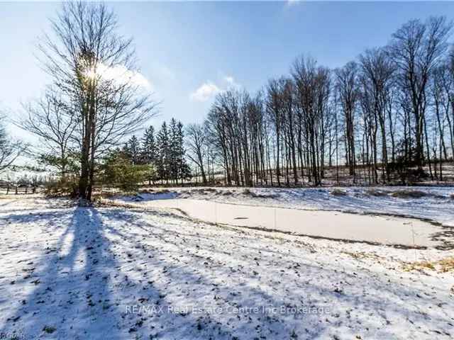 4-Bedroom Country Home on 40 Acres with Horse Barn