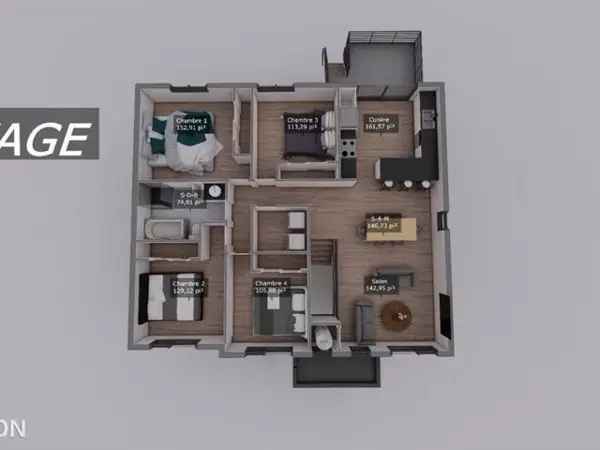 New 4-Bedroom Condo for Sale in Montérégie