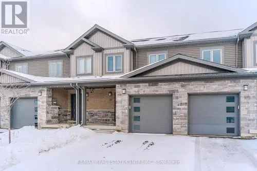 Freehold Townhome Cambridge Ontario 3 Bedrooms Granite Kitchen