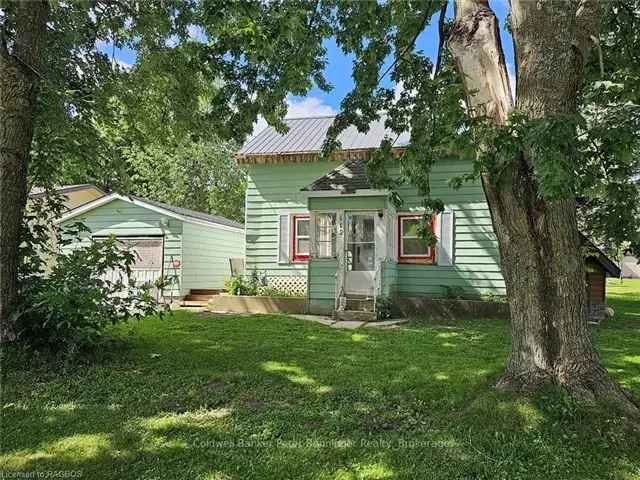 Small Home Needs TLC Detached Garage Large Lot Great Investment