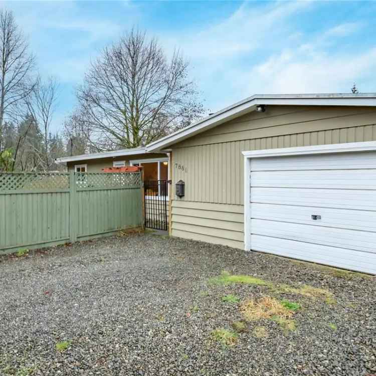 Ranch Home near Campbell River and Courtenay