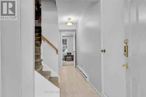 For Sale 3 Storey Townhouse in Carleton Heights Ottawa