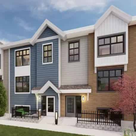 Park Place Merlot Townhome in Lake Mahogany by Jayman BUILT