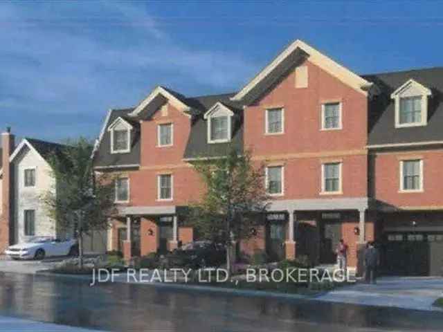 3 Freehold Townhomes Development Opportunity Maple