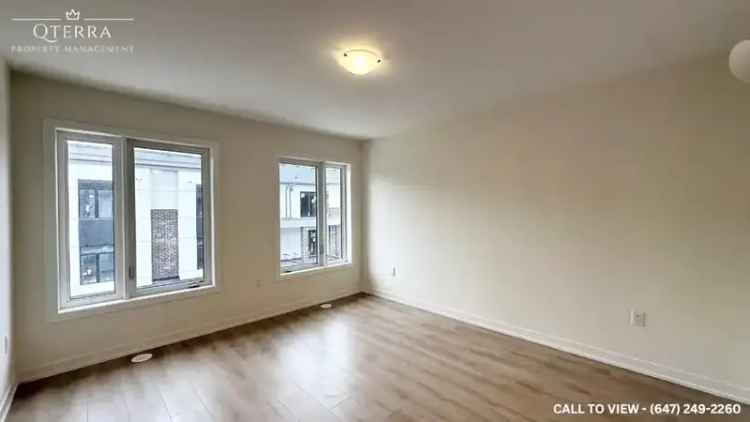 3-Bedroom Freehold Townhouse in Pickering Modern Finishes