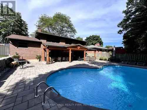 Buy House in Erindale Mississauga with Private Backyard Oasis and Pool