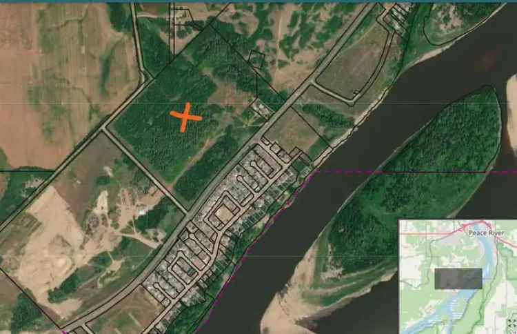 76.69 Acres Peace River Overlooking River View