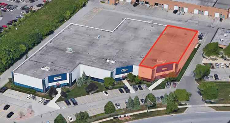 Rent End Unit Industrial Building with Excellent Exposure in Wyecroft Road