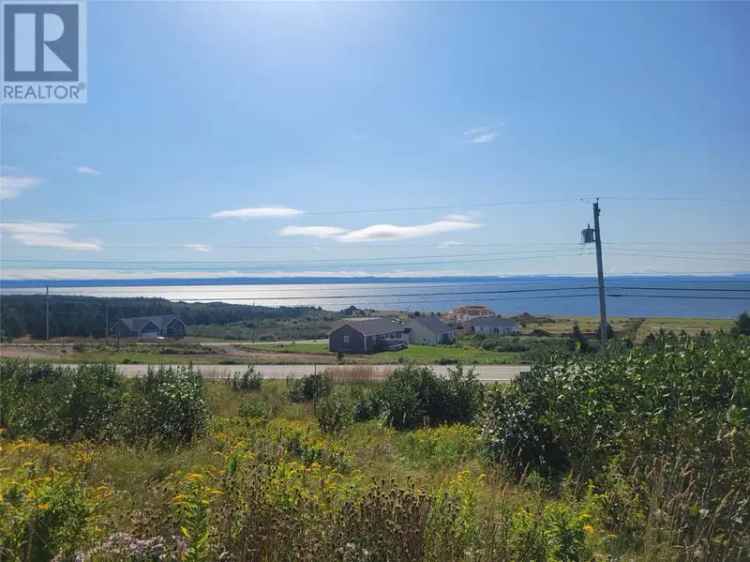 Oceanview Lot in Kippens NL - Stunning Bay St George Views