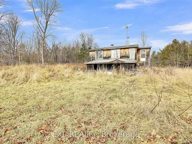 100 Acre Hunting Property with Rustic House - Build Your Dream Home