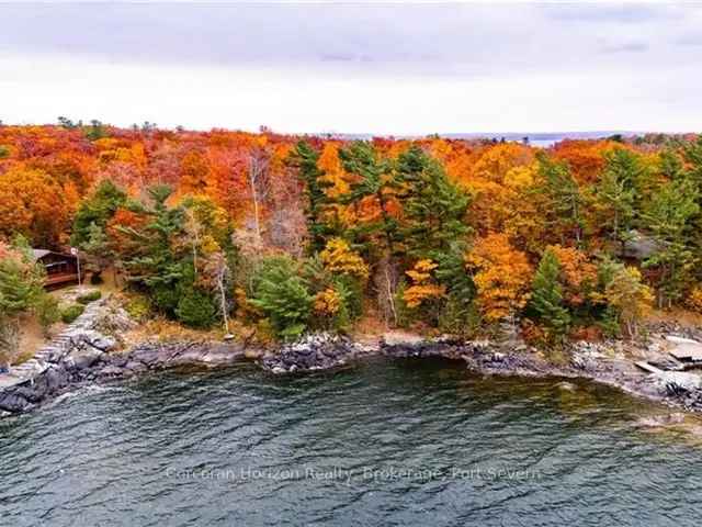 Georgian Bay Waterfront Land - 240ft of Shoreline, Build Your Dream Retreat