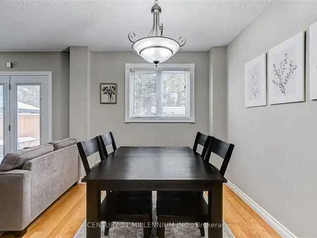 Immaculate 3-Bedroom 2-Storey Home with Finished Basement and Beautiful Backyard