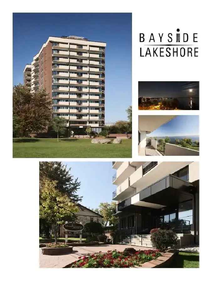 TWO-BEDROOM ON LAKESHORE ROAD / DEUX CHAMBRES SUR BORD DU LAC