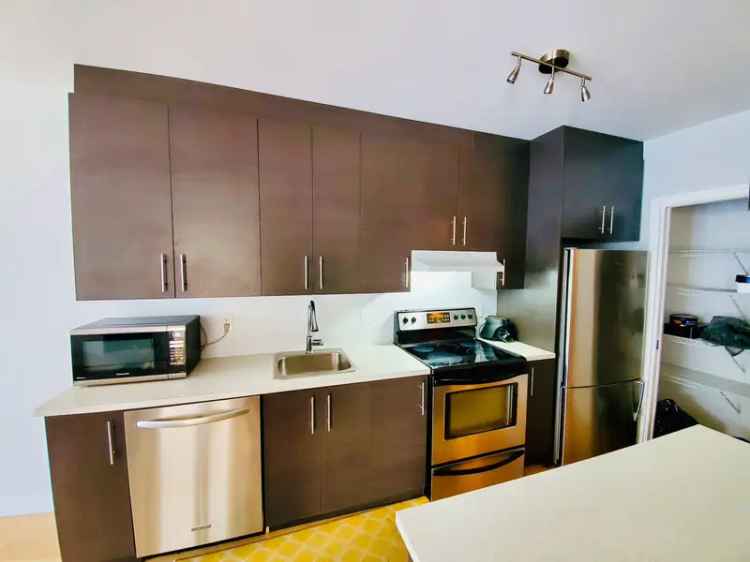 Bright Semi Furnished Condo for Rent Near Jean Talon Market