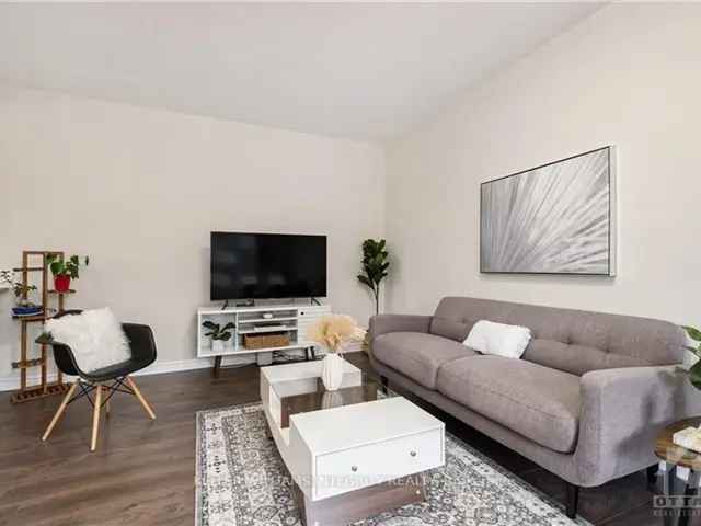 Townhouse For Sale in Ottawa, Ontario