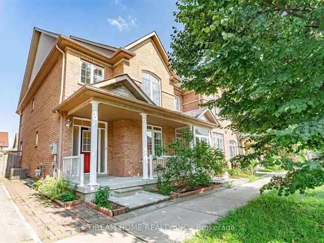 Gorgeous End Unit Freehold Townhouse in Wismer with Detached Double Garage