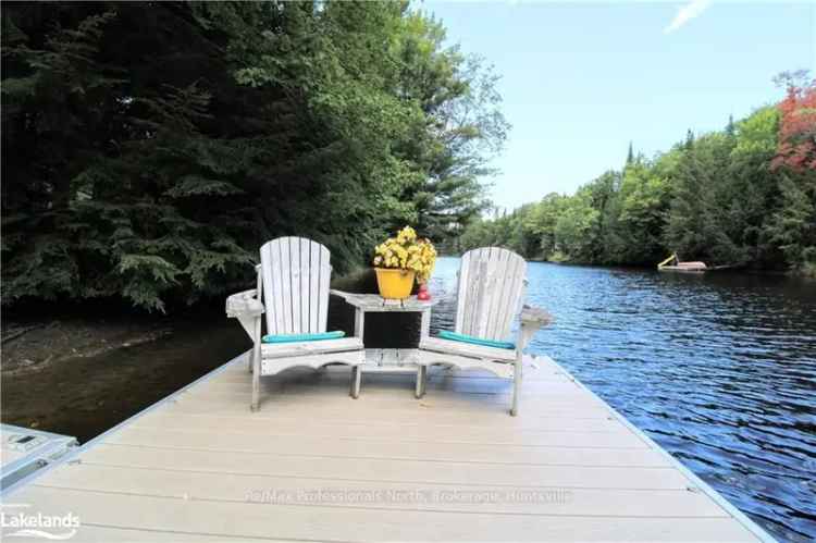 Waterfront Muskoka River Home with Many Updates