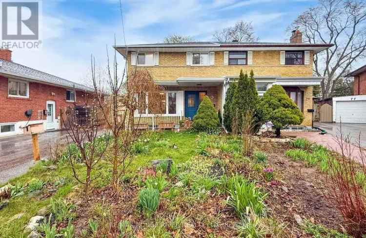 4-Bedroom Semi-Detached Home with Finished Basement Near Bellamy & Lawrence