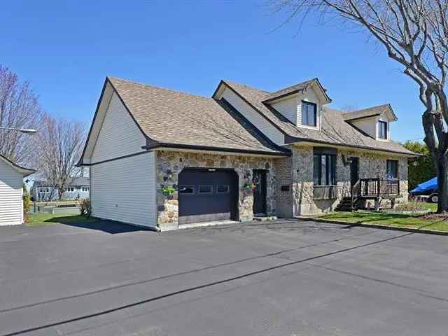 Multi-Story Canal-Front Home with Dock and Lake Access
