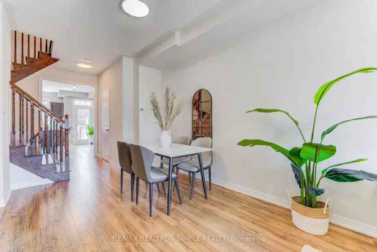 Markham 3-Story Freehold Townhouse - 3 Beds, Finished Basement