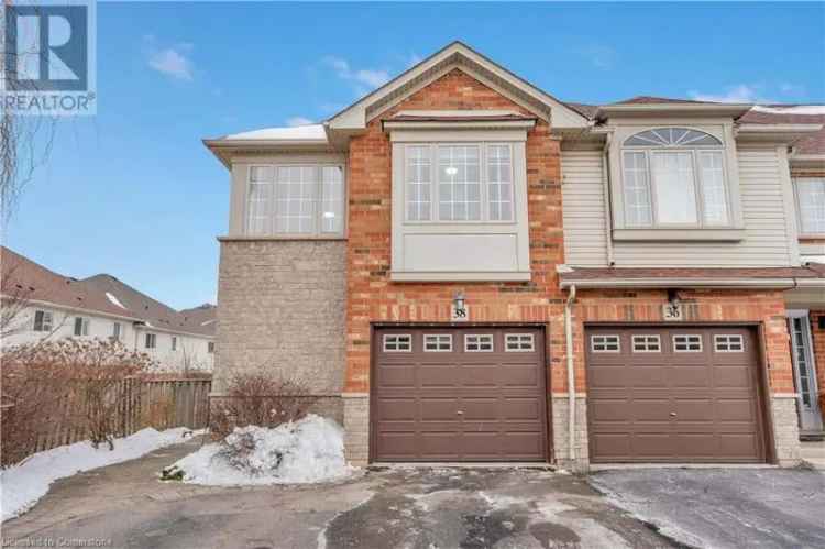 Rent End Unit Townhome in Grimsby with Backyard and Office Space