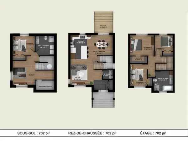 New 2+ Storey Homes for Sale in Saint Constant