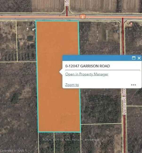 Land For Sale in Fort Erie, Ontario