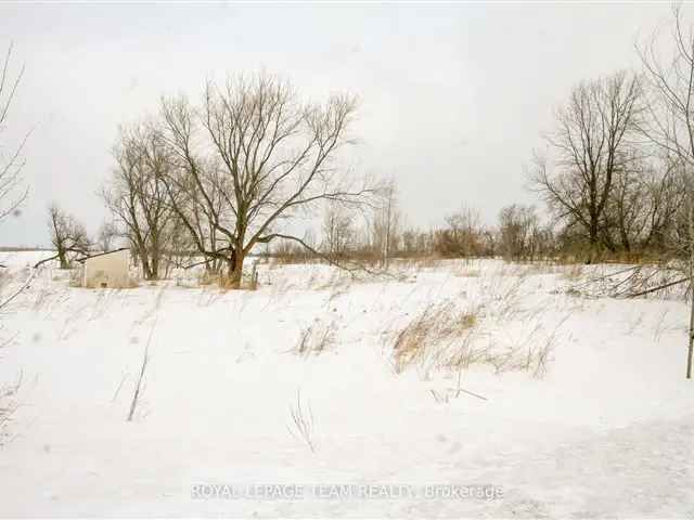 Land For Sale in 16225, Rush City Road, North Stormont, Ontario