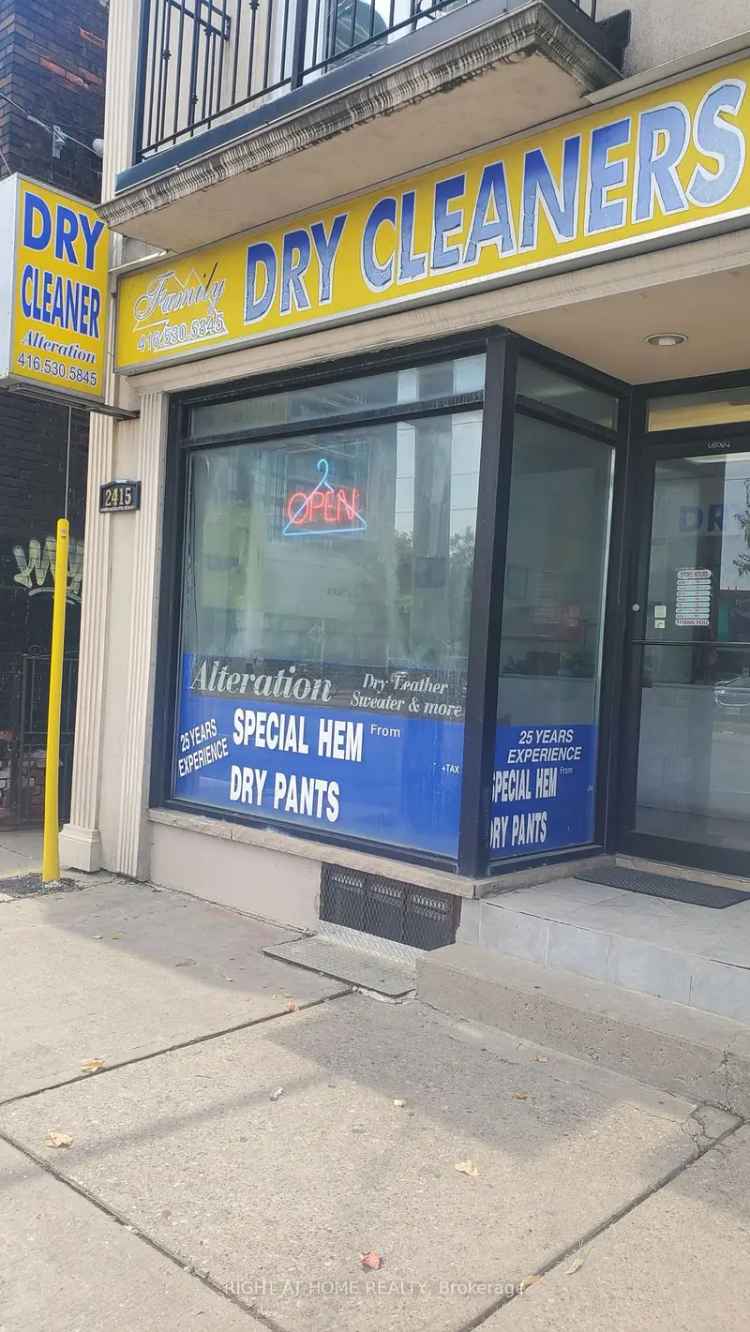 Family Cleaners Dry Cleaning Store For Sale Steady Income