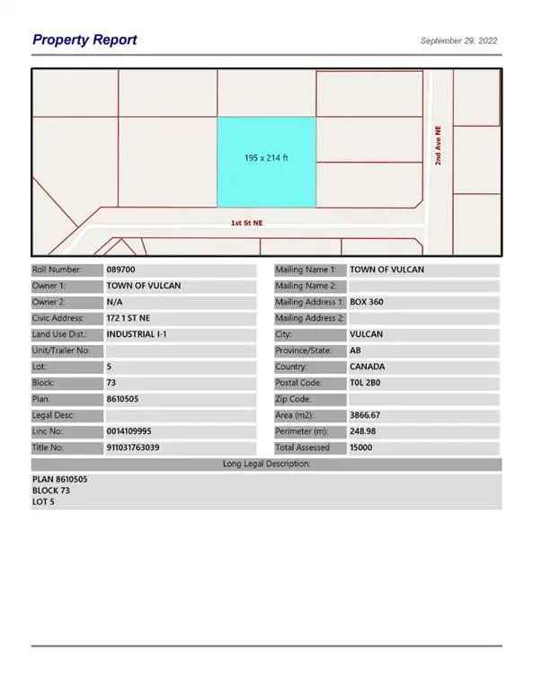 Land For Sale in Redcliff, Alberta