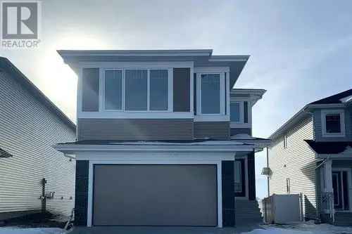 Buy House in Rural Red Deer County Alberta with Scenic Green Space Views