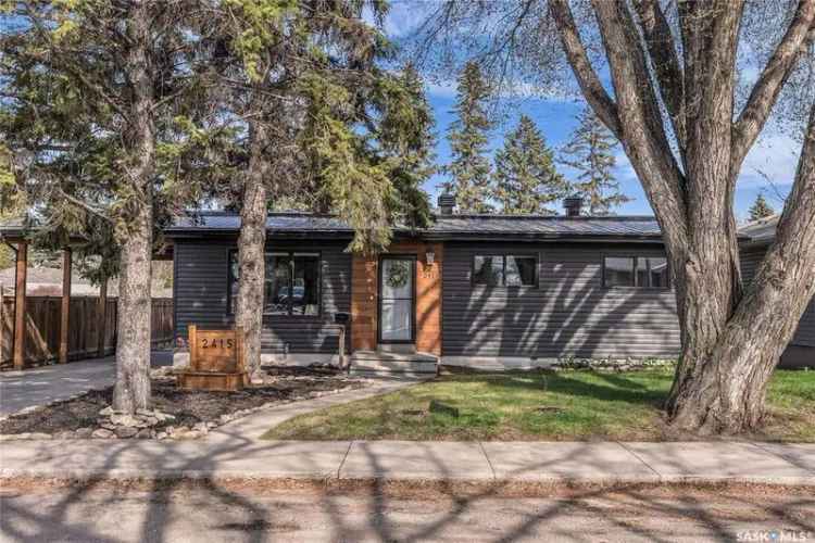 960 sq ft Bungalow in Nutana Park Saskatoon