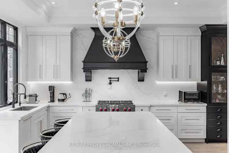 Elegant Custom-Built Home Backing Onto Parkland in Aurora