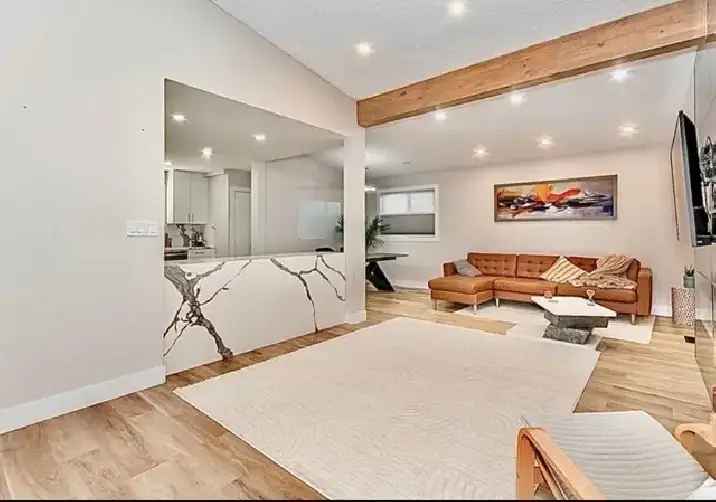 Beautiful 3-Bedroom Main Floor Home for Rent in Edmonton