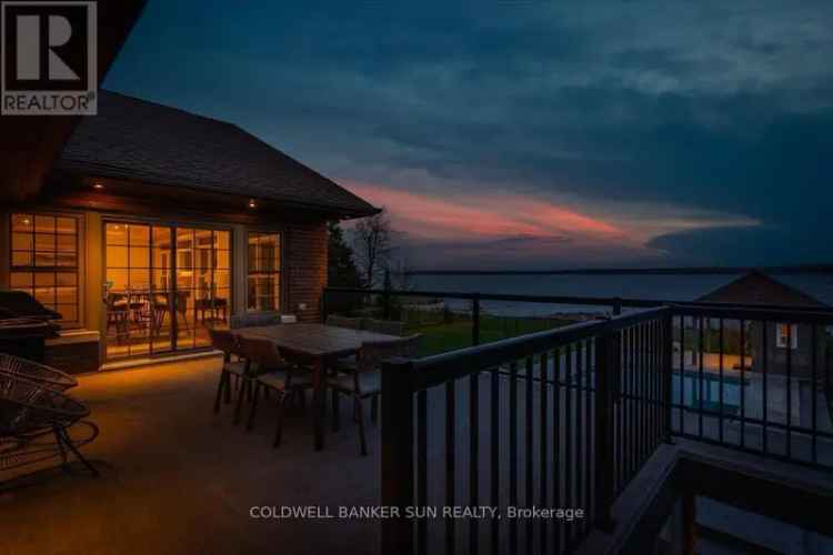 Rent Luxury Waterfront Bungalow with Pool and Hot Tub in Georgian Bay